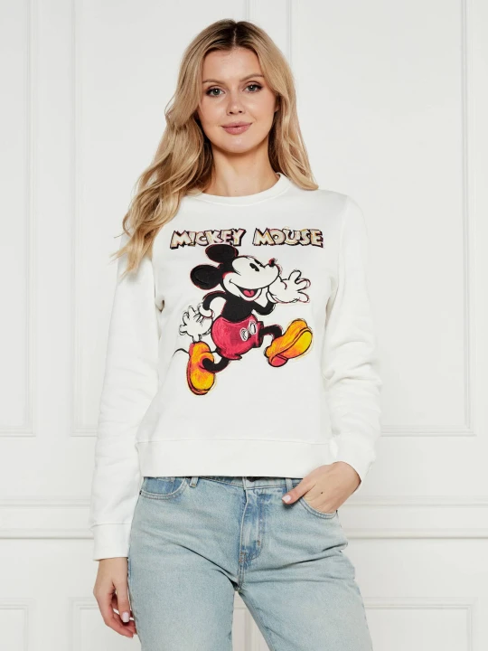 Zdjęcie produktu Desigual Bluza AVERY MICKEY | Desigual x Disney | Regular Fit biały