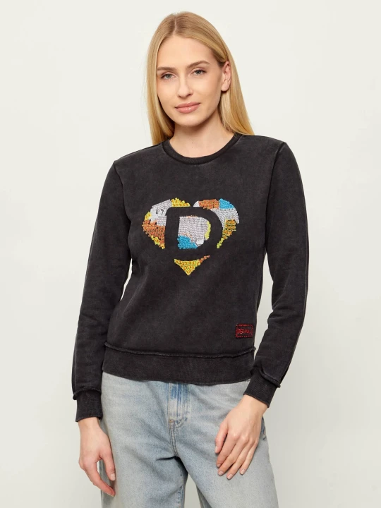 Zdjęcie produktu Desigual Bluza CHARLOTTE | Regular Fit grafitowy