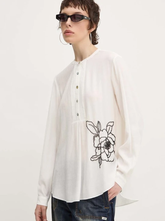 Zdjęcie produktu Desigual bluzka NAGASAKI beżowy