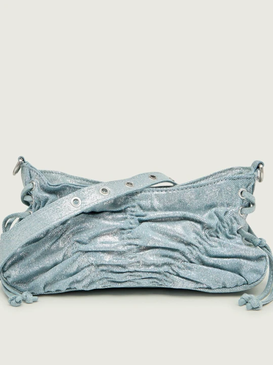 Zdjęcie produktu Desigual Jeansowa torebka na ramię ALSACIA niebieski