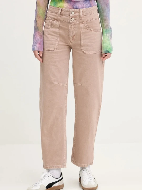 Zdjęcie produktu Desigual jeansy PENSILVANIA pomarańczowy