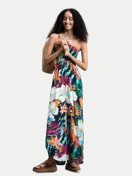 Zdjęcie produktu Desigual Kombinezon Daikiri 26SWPW57 Kolorowy Regular Fit