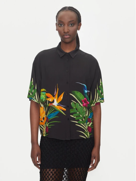 Zdjęcie produktu Desigual Koszula Artemisa 25SWCW39 Czarny Regular Fit
