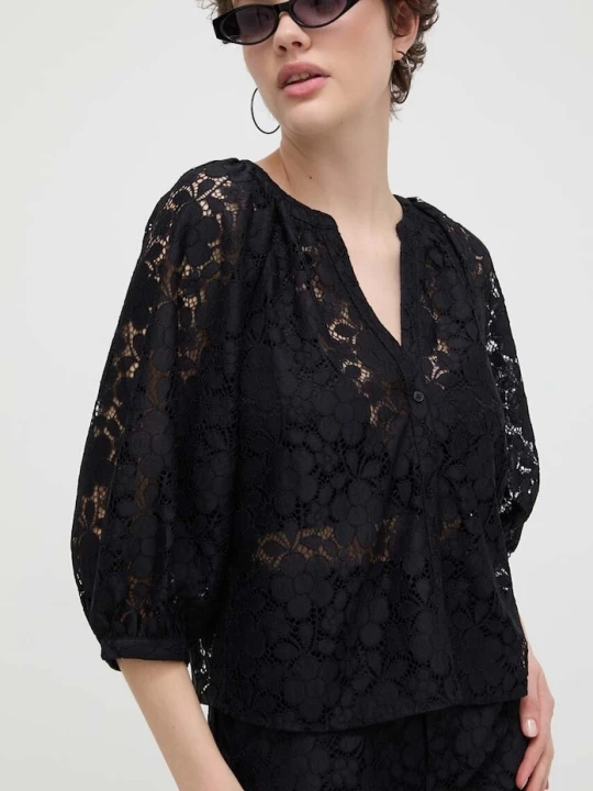Zdjęcie produktu Desigual koszula DHARMA czarny