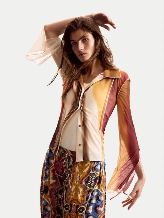 Zdjęcie produktu Desigual Koszula Lacroix 26SWTK28 Kolorowy Regular Fit