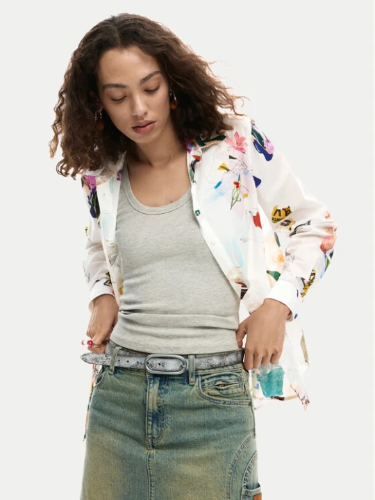 Zdjęcie produktu Desigual Koszula Mila 26SWCW21 Biały Regular Fit