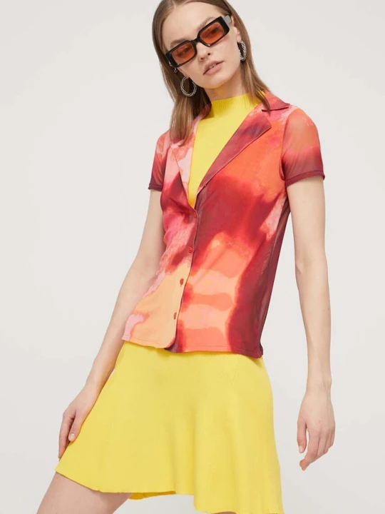 Zdjęcie produktu Desigual koszula NEREA pomarańczowy