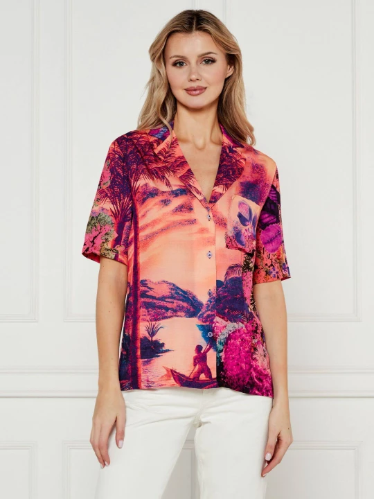 Zdjęcie produktu Desigual Koszula PARADISE_LACROIX | Loose fit