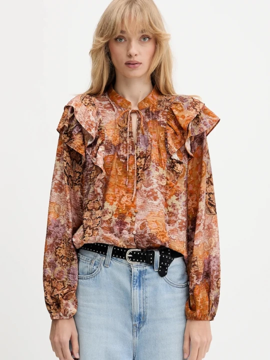 Zdjęcie produktu Desigual koszula ROMANTICA pomarańczowy