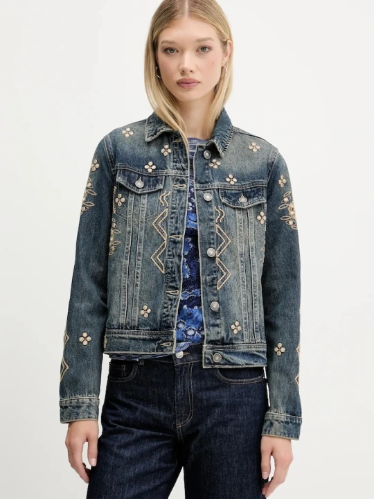 Zdjęcie produktu Desigual kurtka jeansowa ESPEJOS niebieski