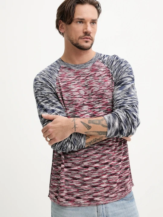 Zdjęcie produktu Desigual longsleeve BRUNSWICK granatowy