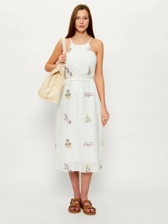 Zdjęcie produktu Desigual Sukienka Bohi biały