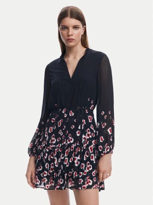 Zdjęcie produktu Desigual Sukienka koszulowa 25SWVW31 Czarny Regular Fit