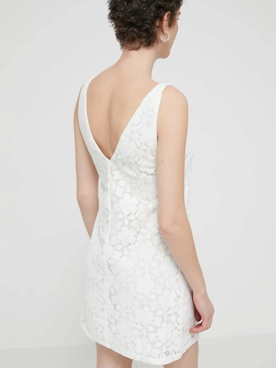 Zdjęcie produktu Desigual sukienka LACE beżowy