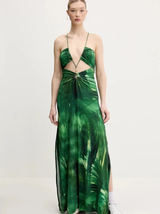 Zdjęcie produktu Desigual sukienka MONTPELLIER zielony