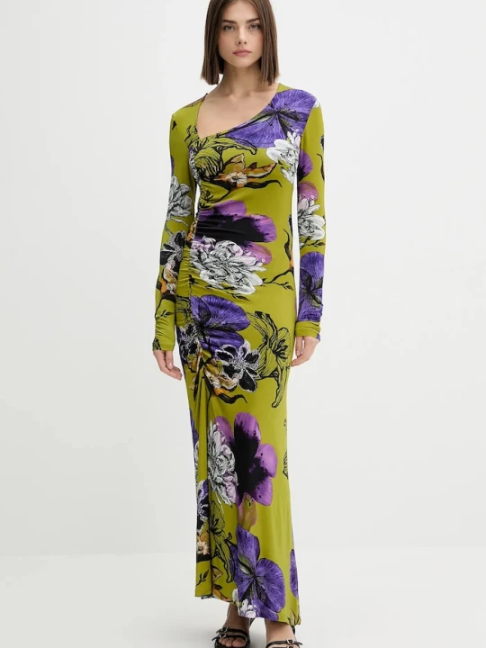 Zdjęcie produktu Desigual sukienka NECKLINE LA zielony
