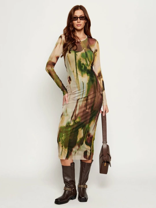 Zdjęcie produktu Desigual Sukienka VEST_GODIVA zielony
