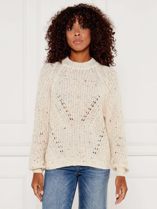 Zdjęcie produktu Desigual Sweter | Loose fit ecru