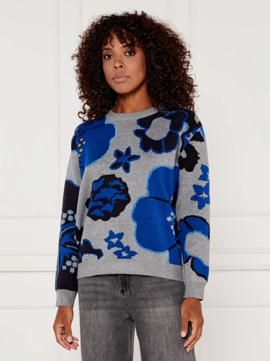 Zdjęcie produktu Desigual Sweter Niagara | Regular Fit szary