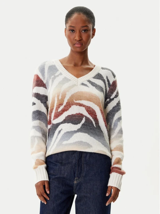 Zdjęcie produktu Desigual Sweter Wasilla 25WWJF21 Kolorowy Regular Fit