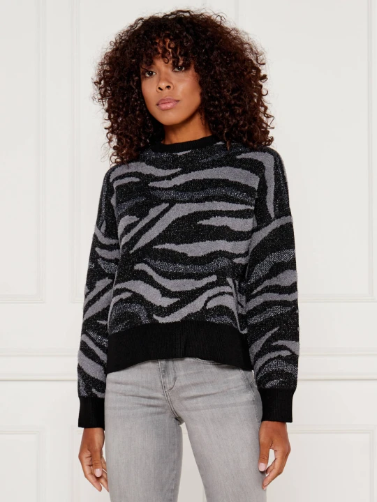 Zdjęcie produktu Desigual Sweter Winnipeg | Loose fit czarny