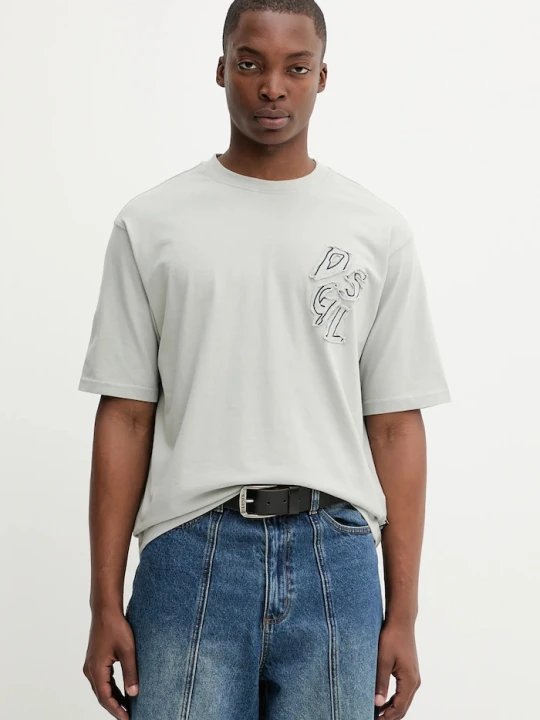 Zdjęcie produktu Desigual t-shirt bawełniany DERBY MICKEY szary