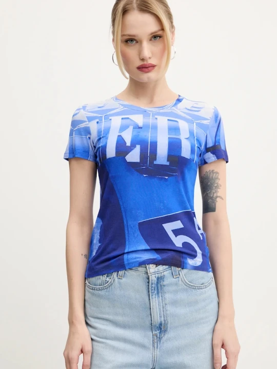 Zdjęcie produktu Desigual t-shirt POTOMAC niebieski