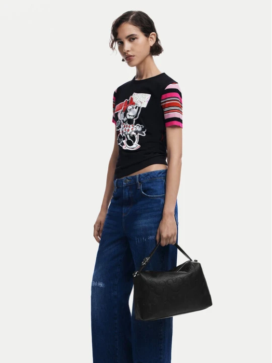 Zdjęcie produktu Desigual Torebka All Mickey Bergamo 25SAXP65 Czarny