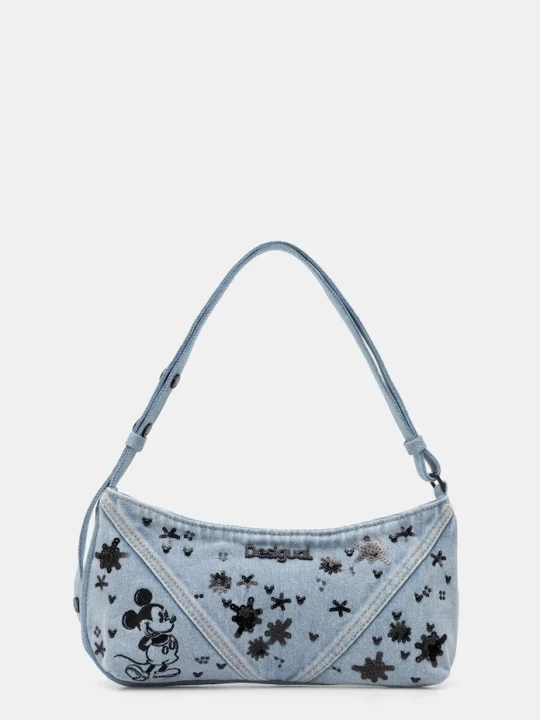 Zdjęcie produktu Desigual torebka jeansowa MICKEY SPLE niebieski