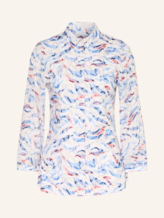 Zdjęcie produktu Desoto Bluzka Pia Z Mieszanki Materiałów Z Rękawami 3/4 blau