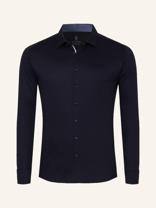 Zdjęcie produktu Desoto Koszula Dżersejowa O Kroju Slim Fit blau GRANATOWY