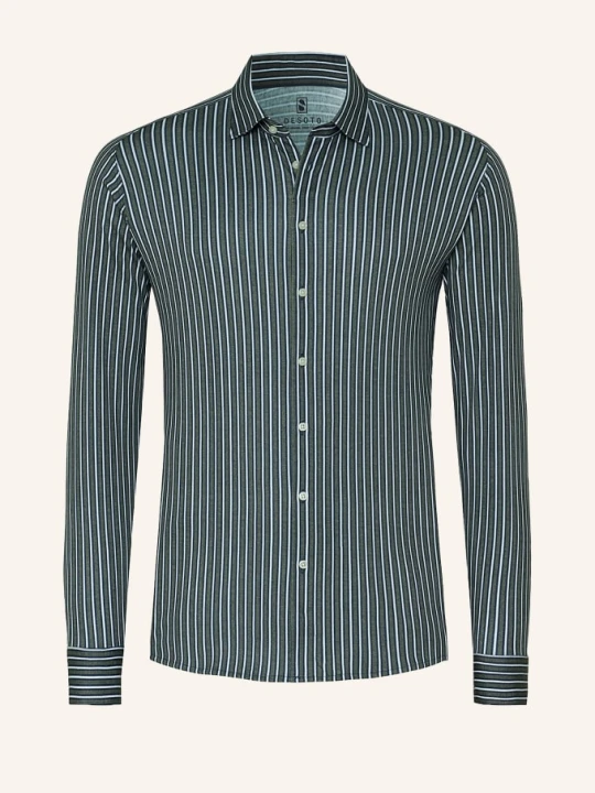Zdjęcie produktu Desoto Koszula Dżersejowa O Kroju Slim Fit gruen
