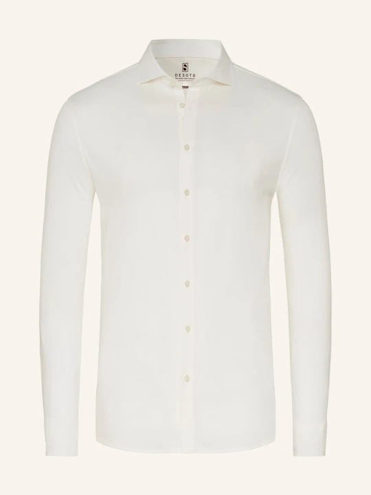 Zdjęcie produktu Desoto Koszula O Kroju Slim Fit beige BIAŁY