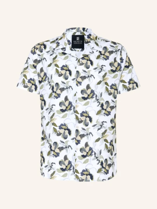 Zdjęcie produktu Desoto Koszula Wypoczynkowa Lido O Kroju Slim Fit Z Dżerseju gruen