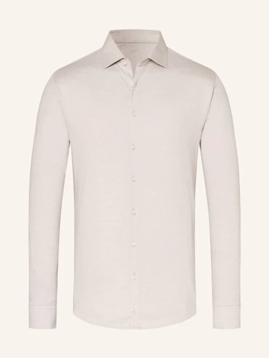 Zdjęcie produktu Desoto Koszula Z Dżerseju Slim Fit beige