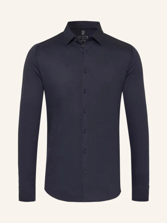 Zdjęcie produktu Desoto Koszula Z Dżerseju Slim Fit blau GRANATOWY