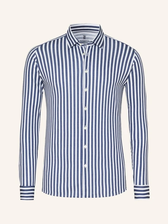 Zdjęcie produktu Desoto Koszula Z Dżerseju Slim Fit blau