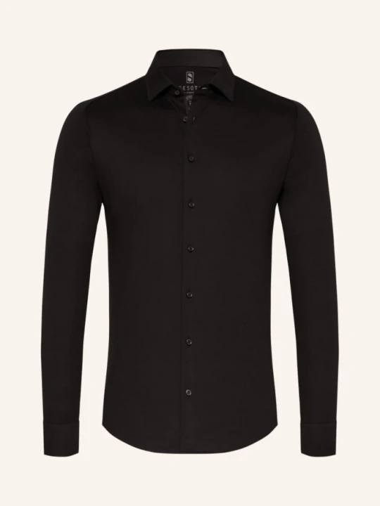Zdjęcie produktu Desoto Koszula Z Dżerseju Slim Fit schwarz CZARNY