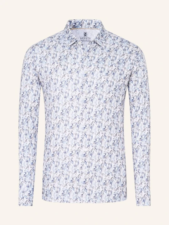Zdjęcie produktu Desoto Koszula Z Dżerseju Slim Fit weiss biały