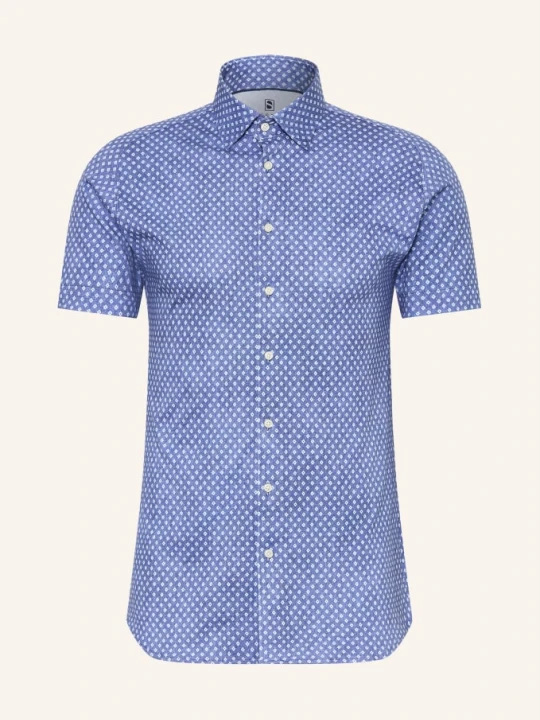 Zdjęcie produktu Desoto Koszula Z Krótkim Rękawem Slim Fit Z Dżerseju blau
