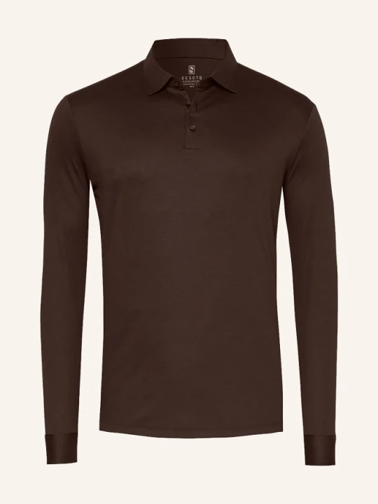 Zdjęcie produktu Desoto Koszulka Polo Z Jerseyu braun CIEMNOBRĄZOWY