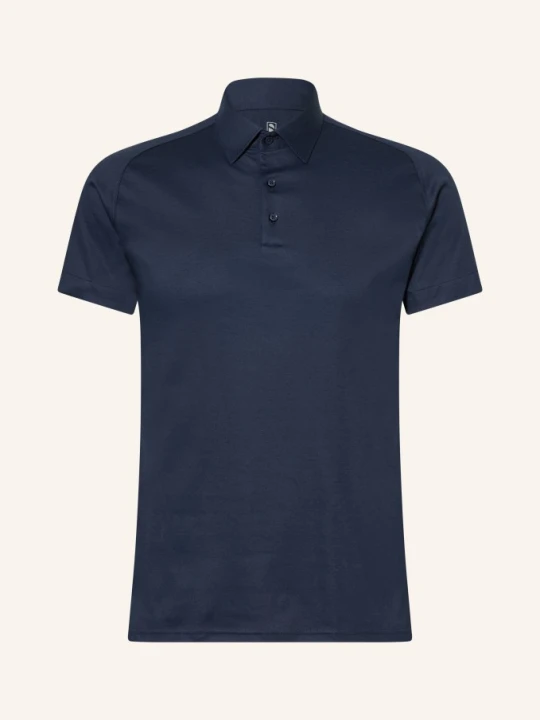 Zdjęcie produktu Desoto Koszulka Polo Z Pikowanym Wzorem blau GRANATOWY