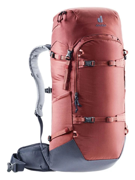 Zdjęcie produktu Deuter Plecak "Rise34+" w kolorze jasnobrązowym na rakiety śnieżne - 28 x 72 x 23 cm rozmiar: onesize