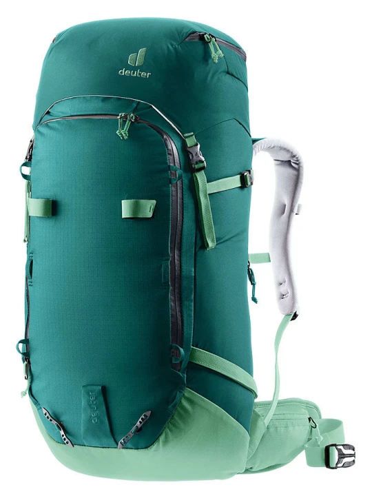 Zdjęcie produktu Deuter Plecak turystyczny "Freescape Pro 38+" w kolorze zielonym - 32 x 68 x 22 cm rozmiar: onesize