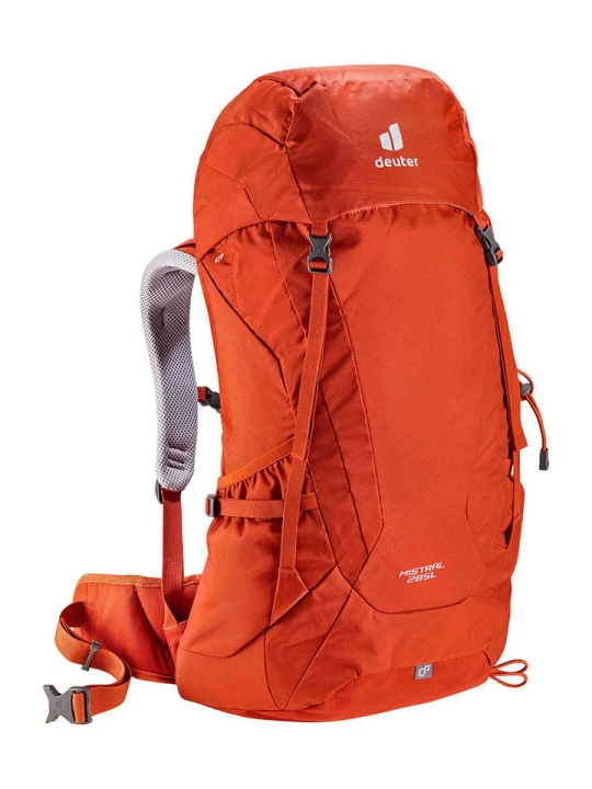 Zdjęcie produktu Deuter Plecak turystyczny "Mistral 28" w kolorze czerwonym - 28 x 62 x 20 cm rozmiar: onesize