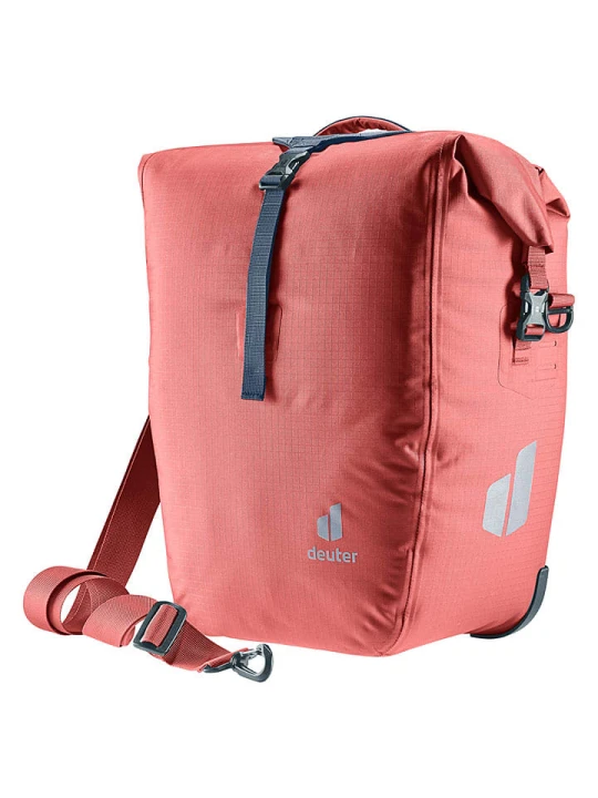 Zdjęcie produktu Deuter Torba rowerowa "Weybridge 25+5" w kolorze czerwonym - 34 x 43 x 22 cm rozmiar: onesize