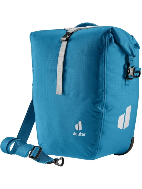 Zdjęcie produktu Deuter Torba rowerowa "Weybridge 25+5" w kolorze niebieskim - 34 x 43 x 22 cm rozmiar: onesize