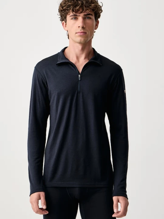 Zdjęcie produktu Devold longsleeve funkcyjny męski wełniany Breeze Plus Merino granatowy