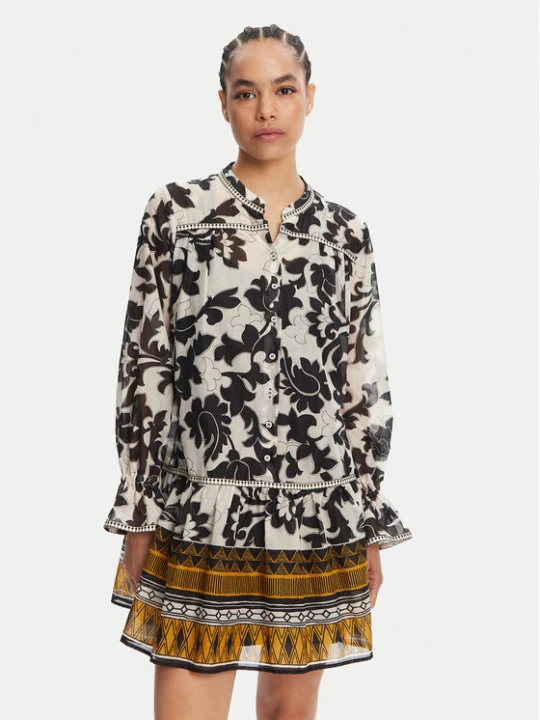 Zdjęcie produktu Devotion TWINS Sukienka letnia Genesis 025.305G Czarny Loose Fit