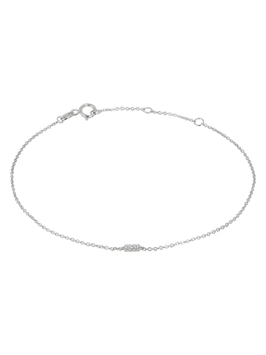 Zdjęcie produktu DIA DIAMONDS Srebrna bransoletka z diamentami rozmiar: onesize